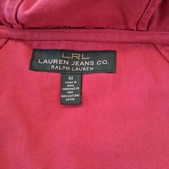 Coat LRL Lauren Jeans Co Ralph Lauren Cotton pink - Picture 4 of 11